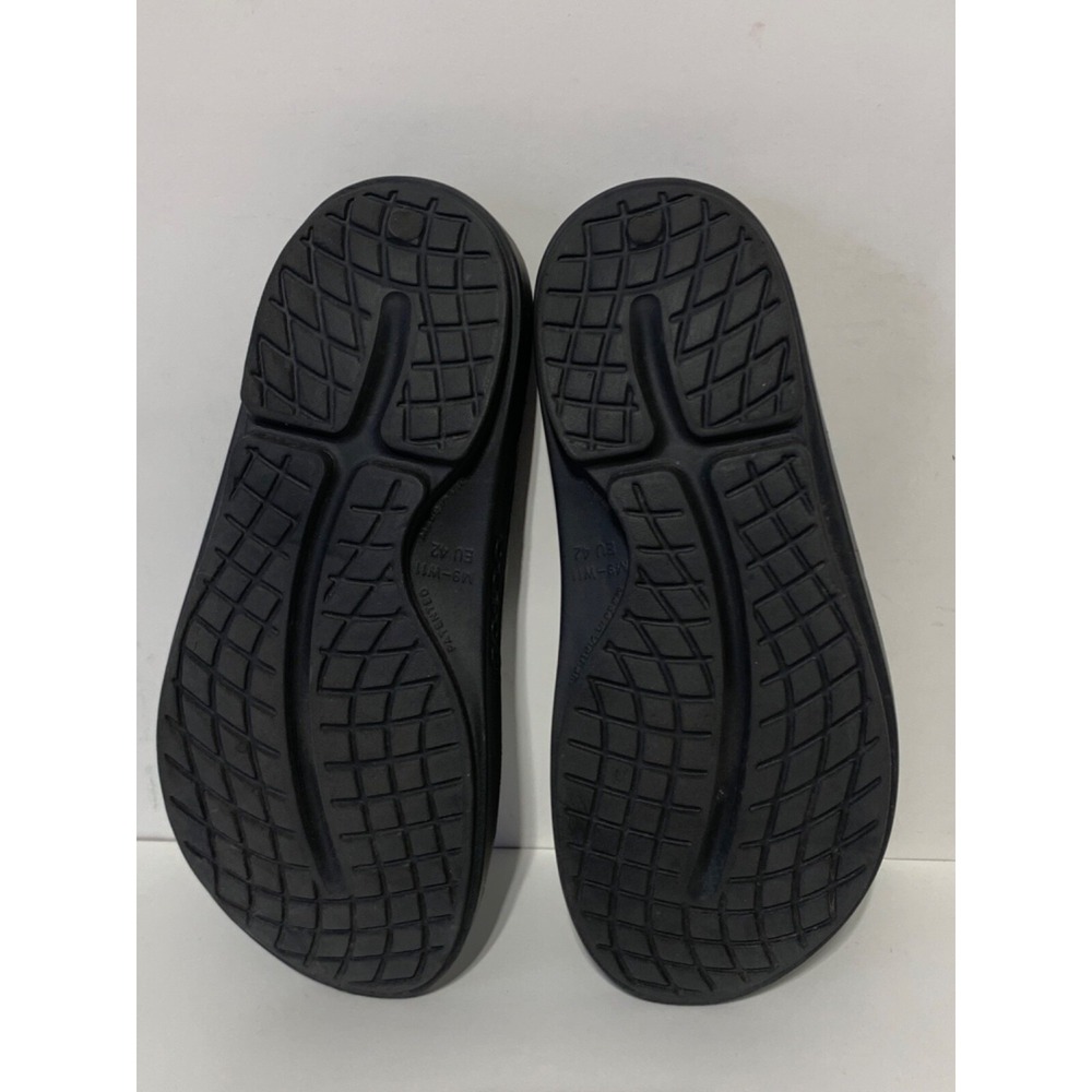 Oofos Size Men Size 9 Women Size 11 Black Sports Recovery Slides - Picture 5 of 5